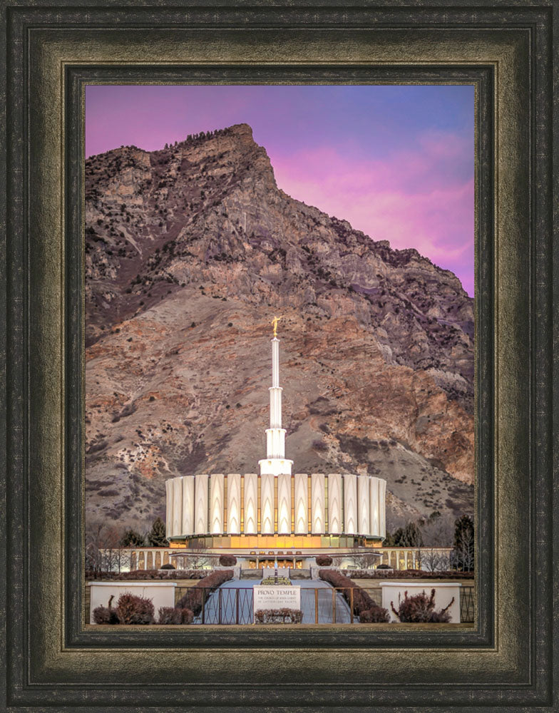 Provo Temple - 2018 Superbowl Sunset
