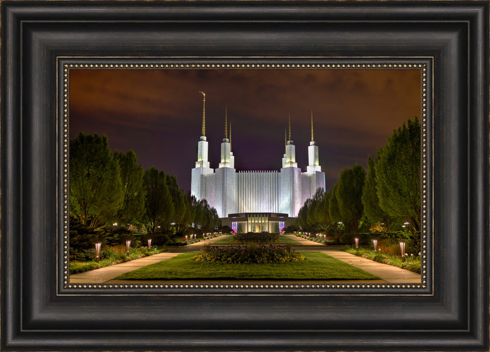 Washington DC Temple - At Night