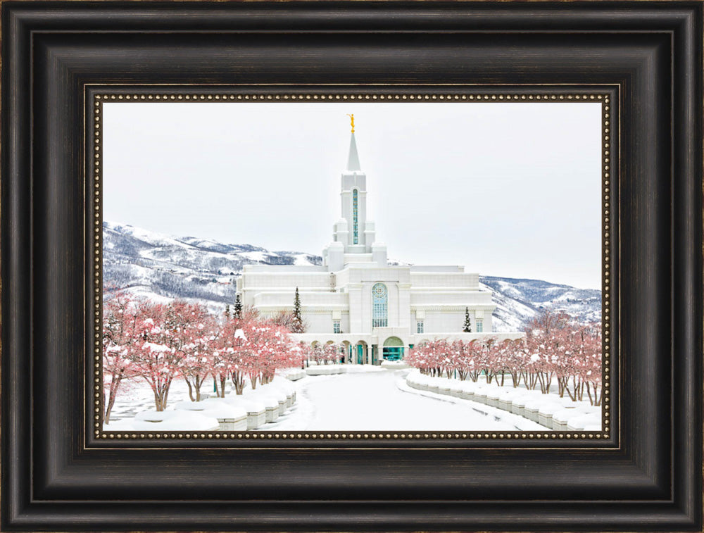 Bountiful Temple - In the Snow