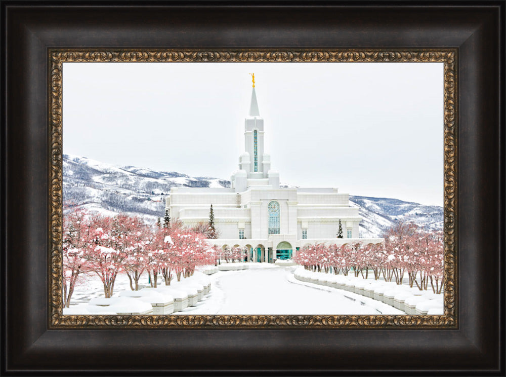 Bountiful Temple - In the Snow
