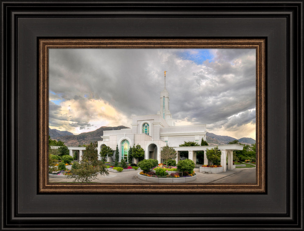 Mount Timpanogos Temple - Summer Mountains