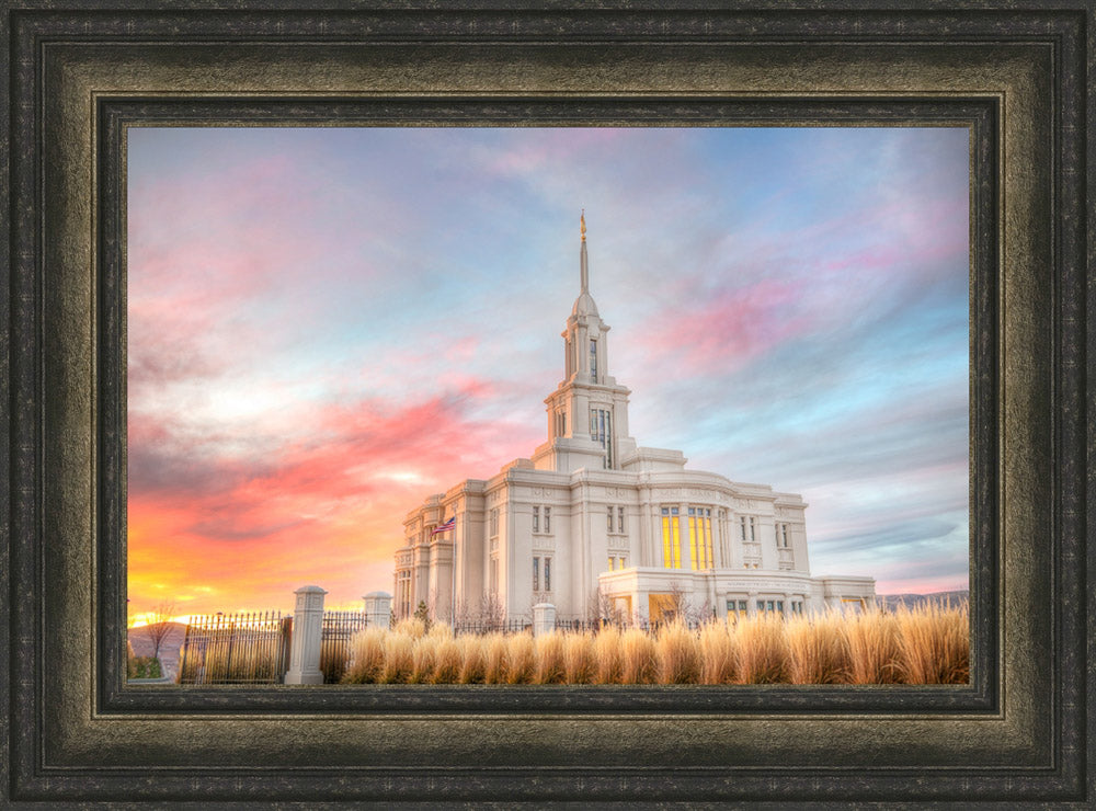 Payson Temple - Sunset
