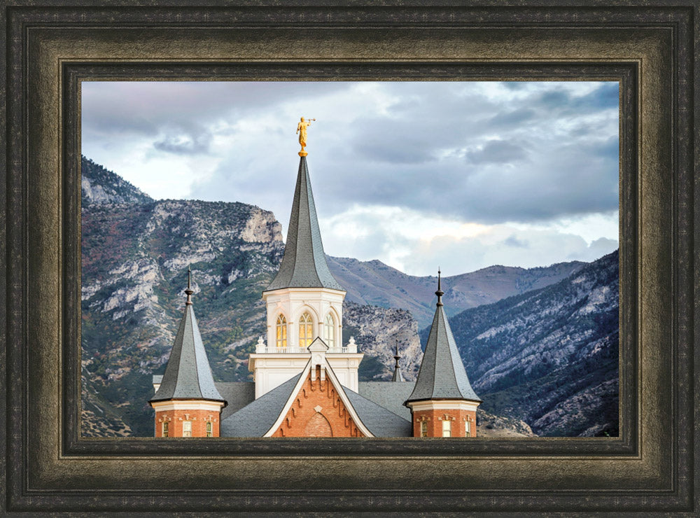Provo City Center Temple - Wasatch Mountain View by Kyle Woodbury