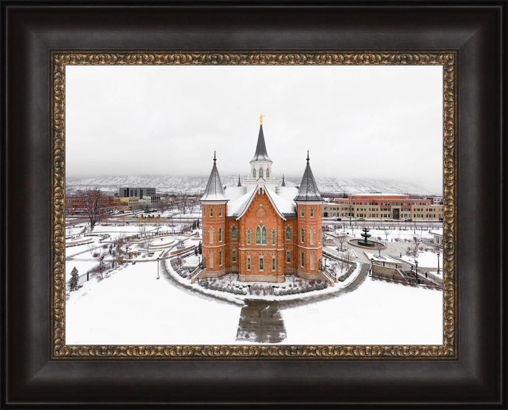 Provo City Center Temple - City From Above