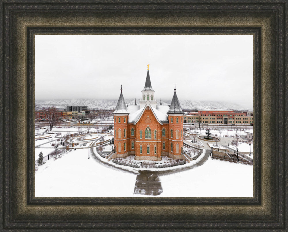 Provo City Center Temple - City From Above