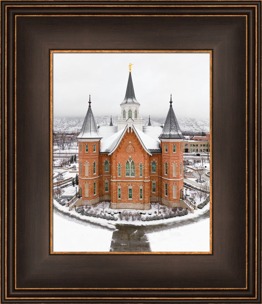 Provo City Center Temple - City From Above