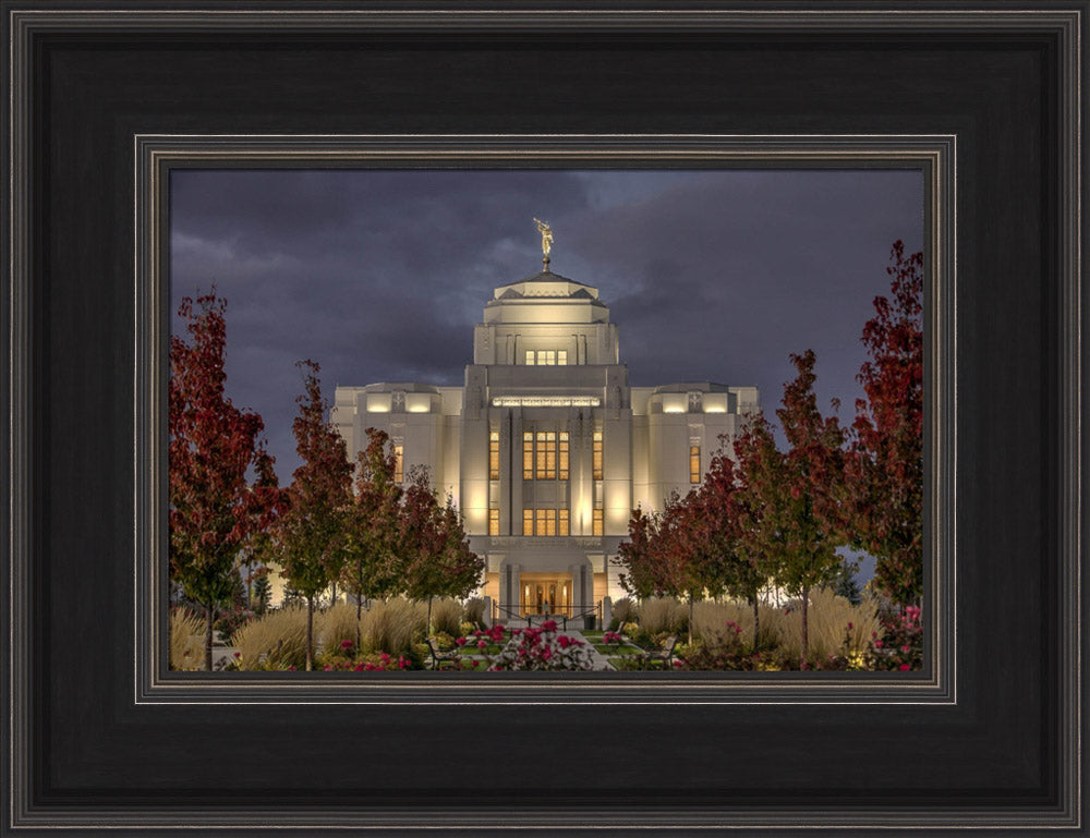 Meridian Temple - Night Lights