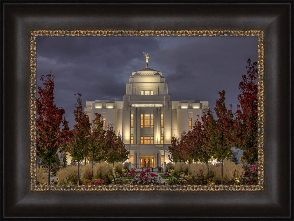 Meridian Temple - Night Lights