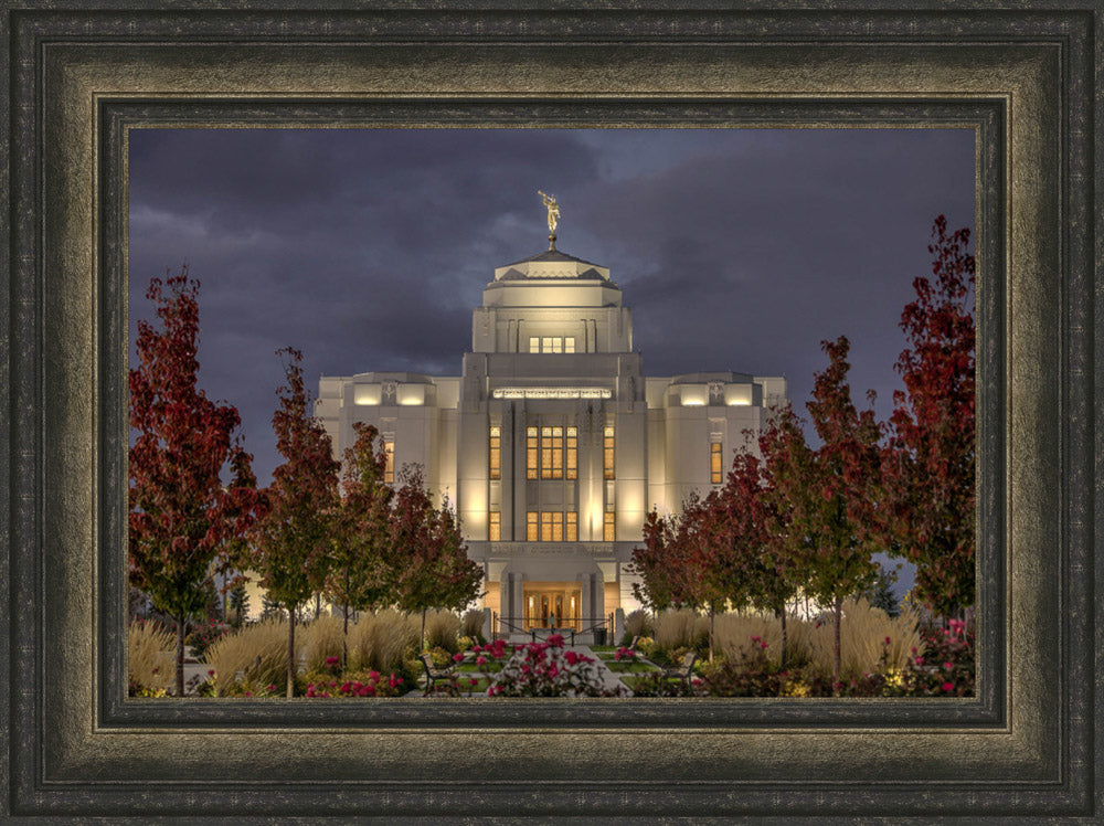 Meridian Temple - Night Lights