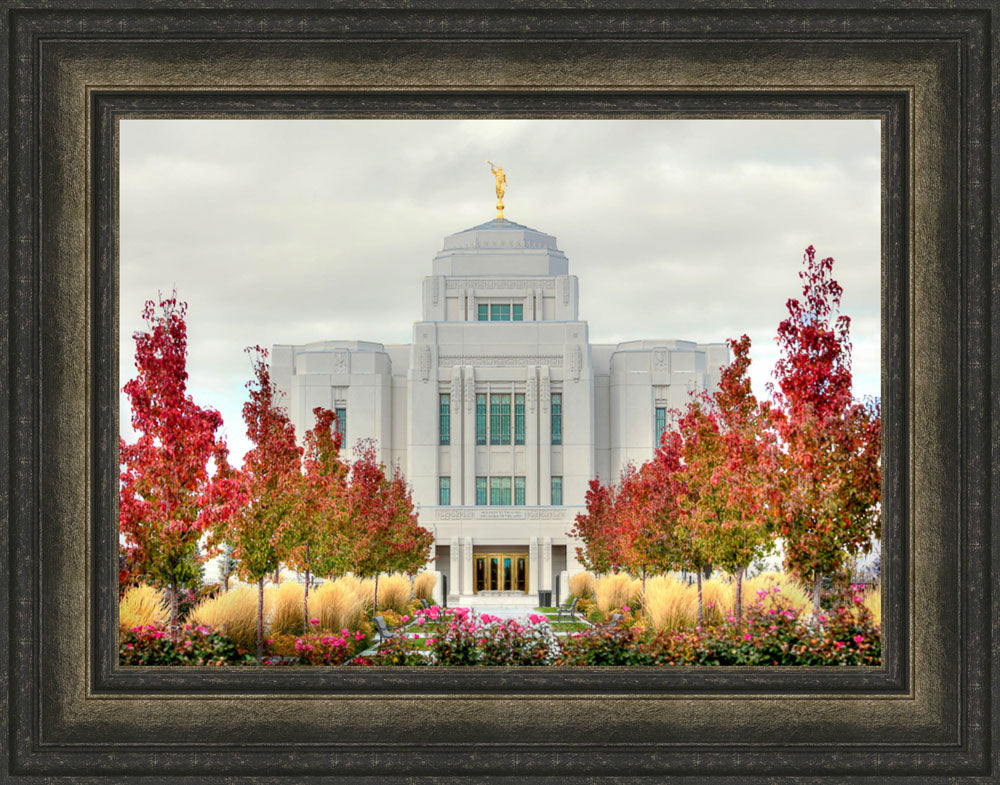 Meridian Temple - Fall Colors