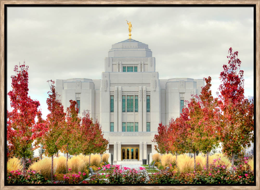 Meridian Temple - Fall Colors