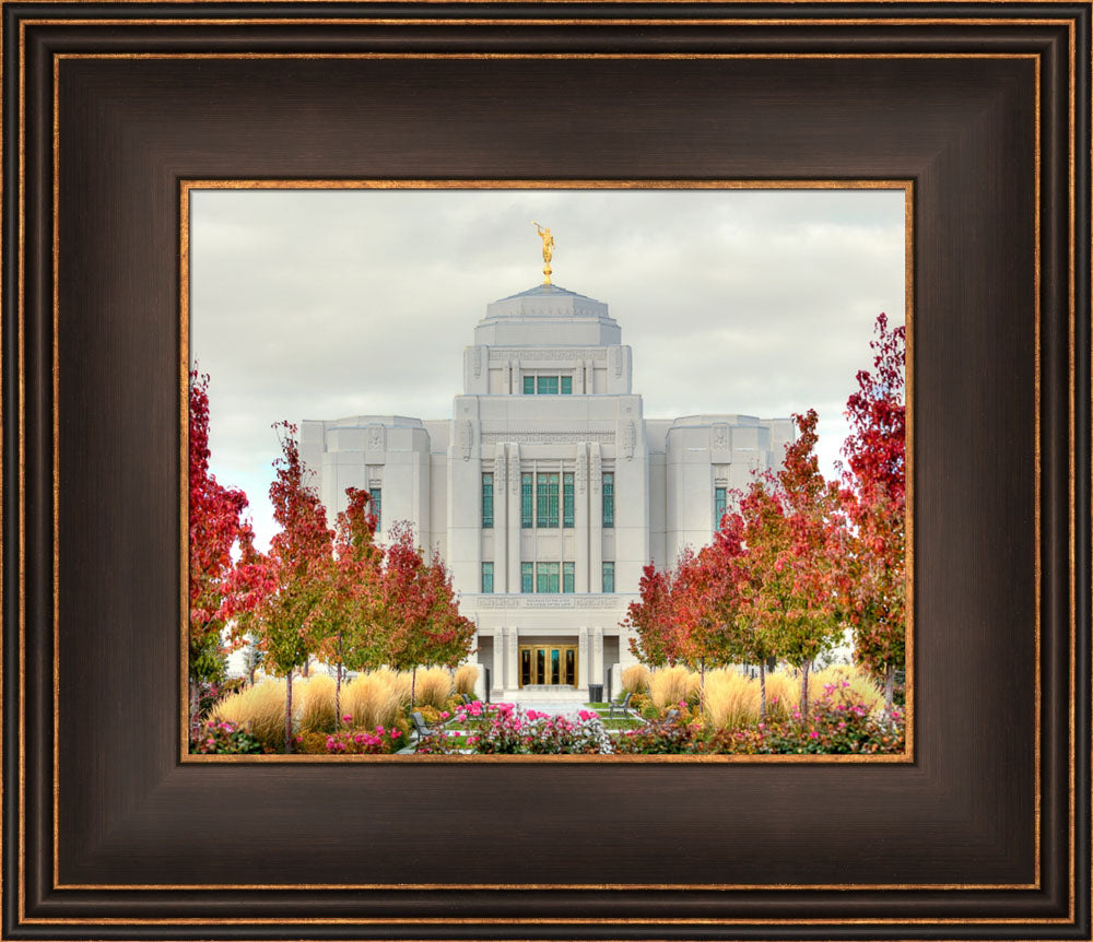 Meridian Temple - Fall Colors