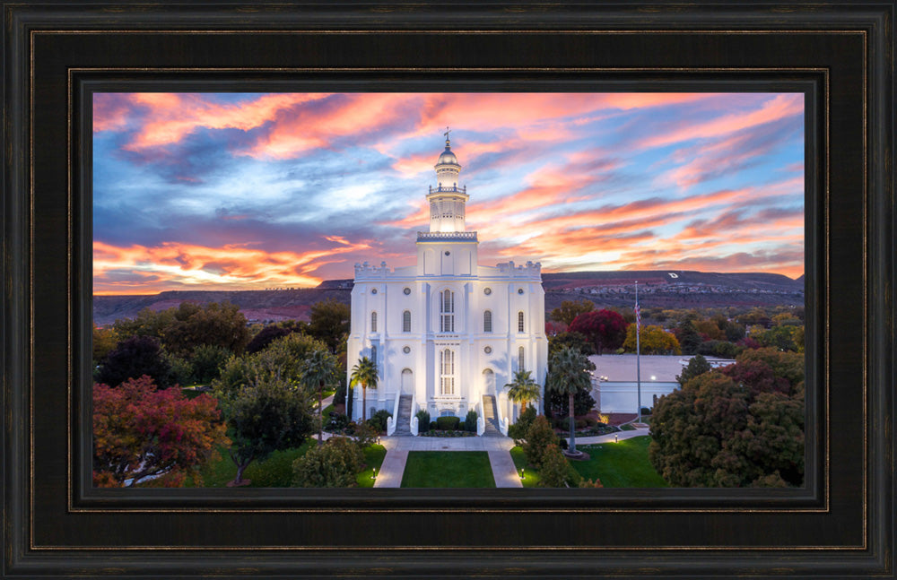 St. George Temple - Greater Heights by Lance Bertola
