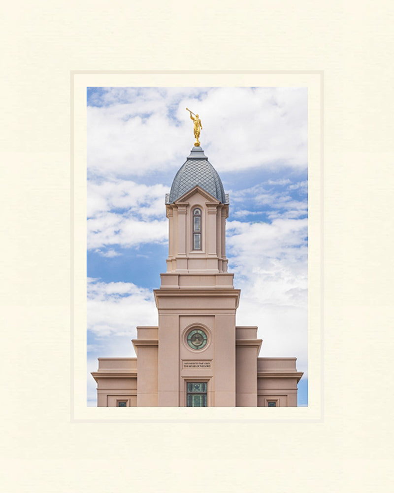 Cedar City Utah Temple - Arrows to Heaven by Lance Bertola