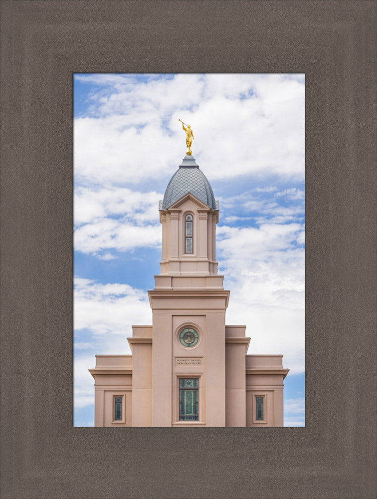 Cedar City Utah Temple - Arrows to Heaven by Lance Bertola
