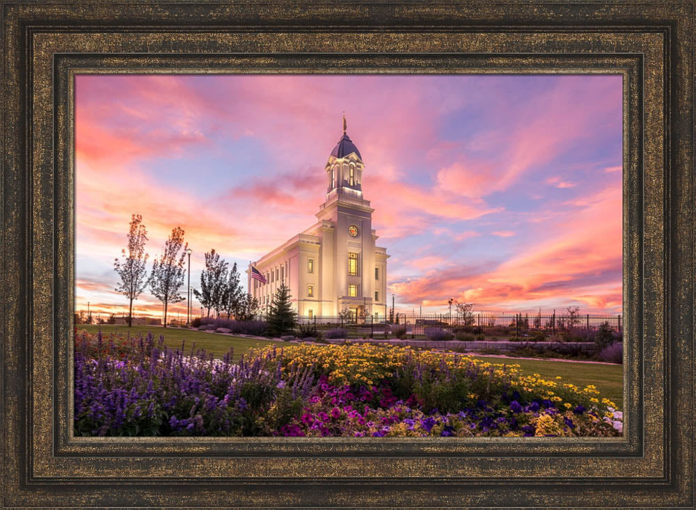 Cedar City Temple - Abiding Faith by Lance Bertola