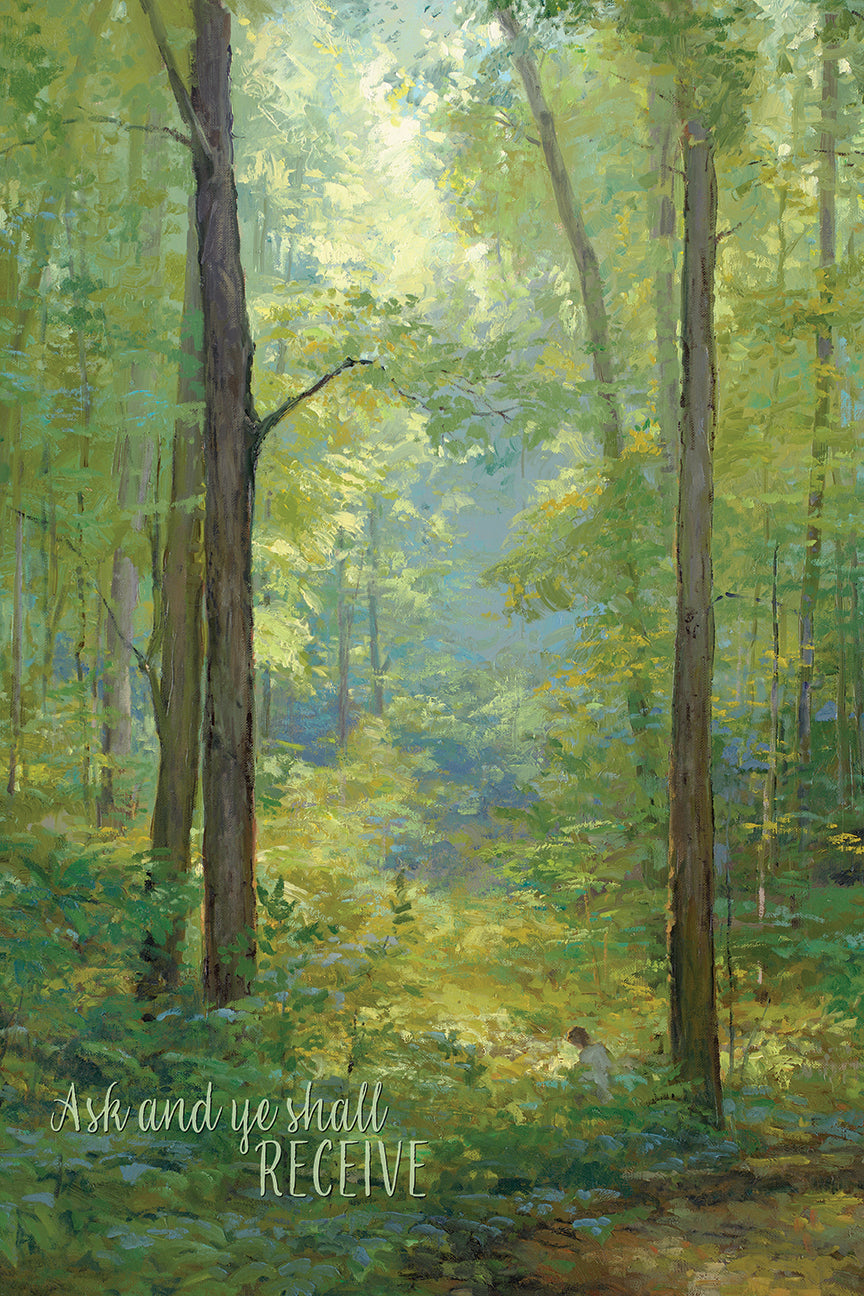 Sacred Prayer 12x18 Repositionable Poster