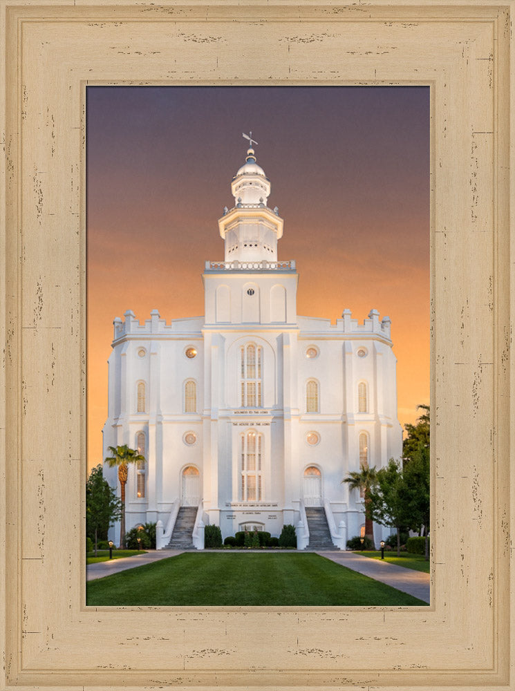 St George Temple - Amazing Grace by Robert A Boyd