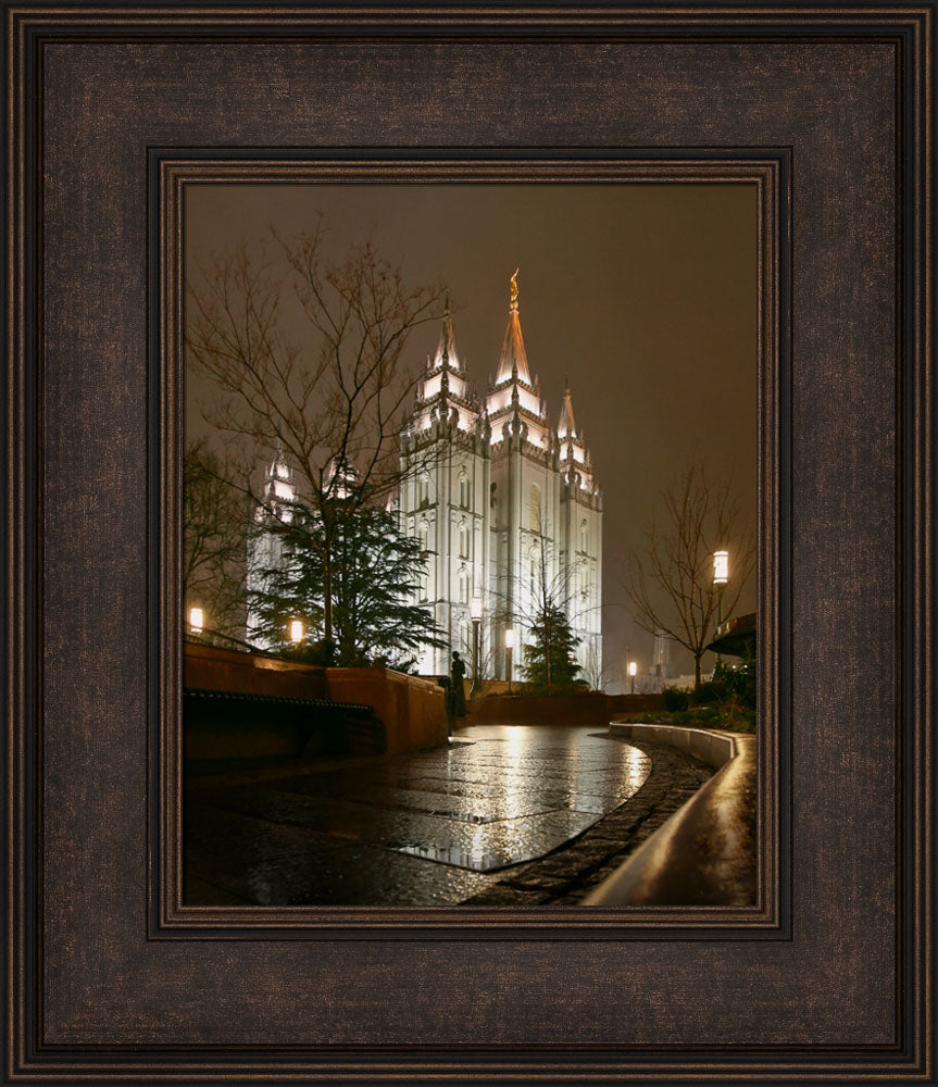 Salt Lake Temple - Rain Path