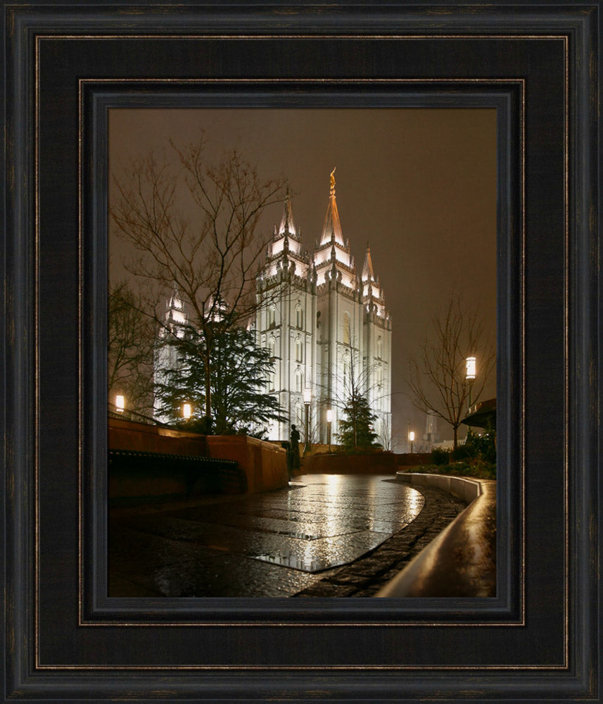 Salt Lake Temple - Rain Path
