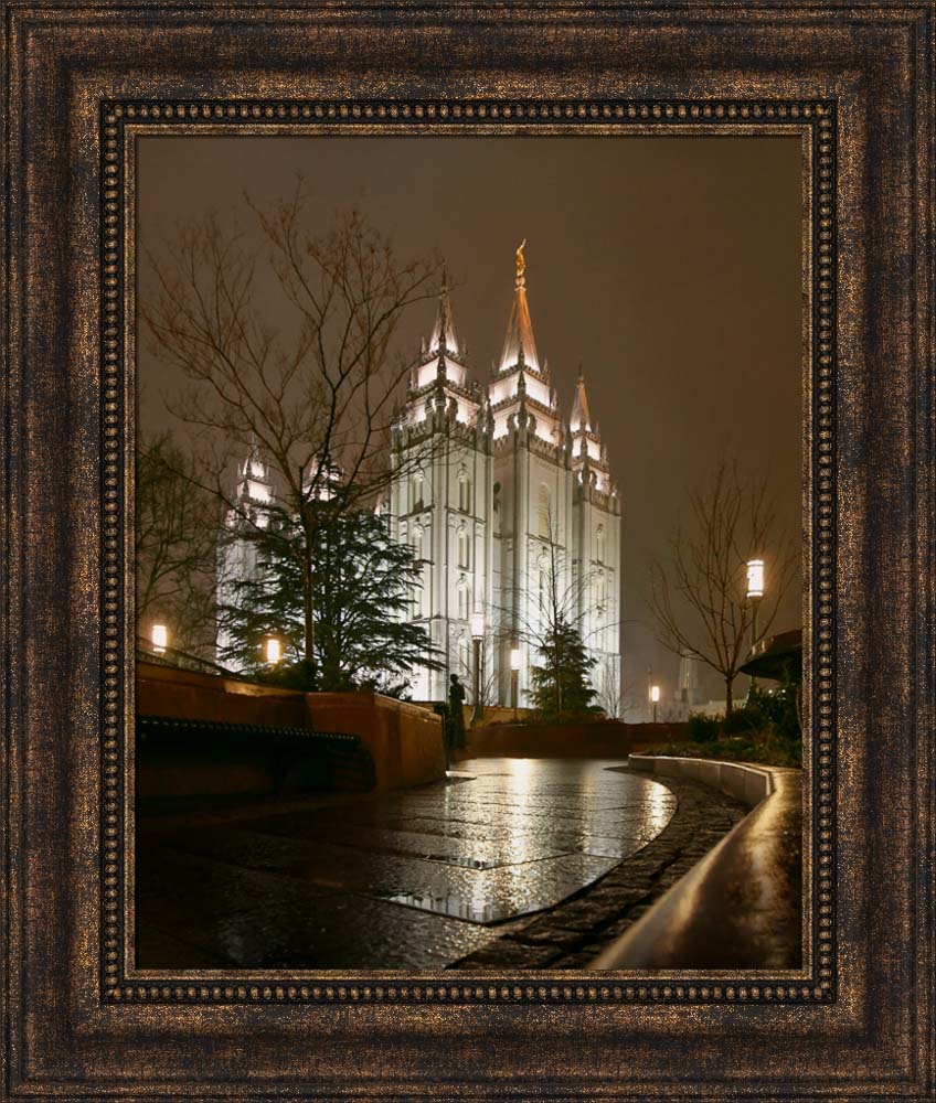 Salt Lake Temple - Rain Path