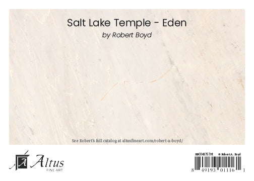 Salt Lake Temple - Eden