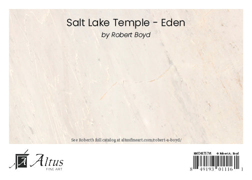 Salt Lake Temple - Eden 5x7 print
