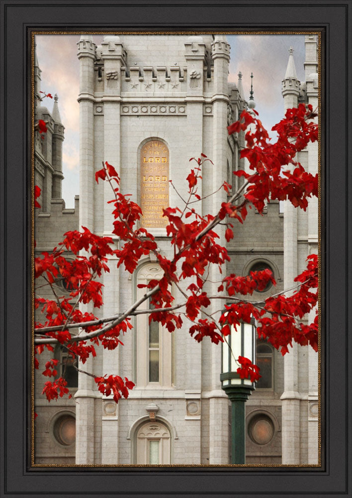 Salt Lake Temple - Veneration by Robert A Boyd