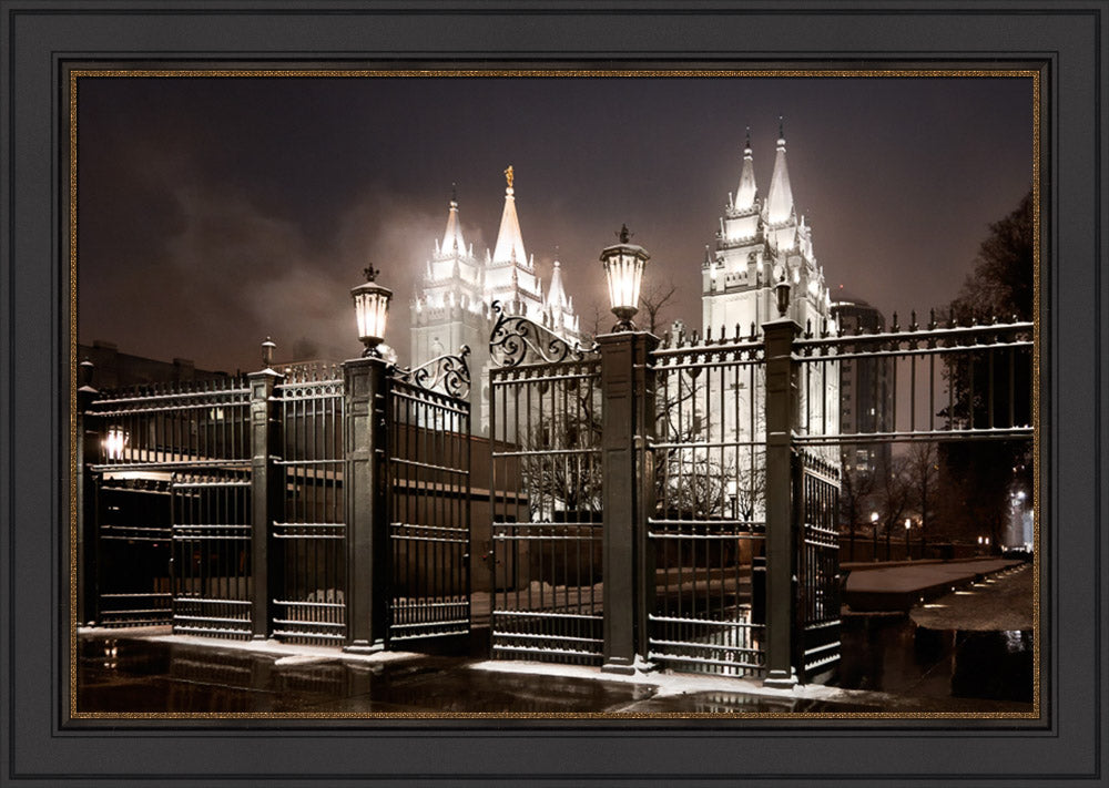 Salt Lake Temple - Straight is the Gate