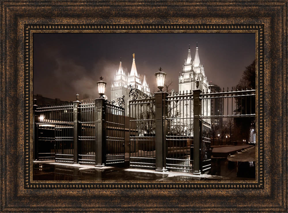 Salt Lake Temple - Straight is the Gate