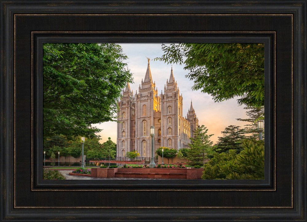 Salt Lake Temple - Calm Summer
