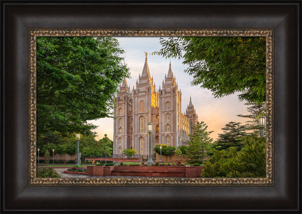Salt Lake Temple - Calm Summer
