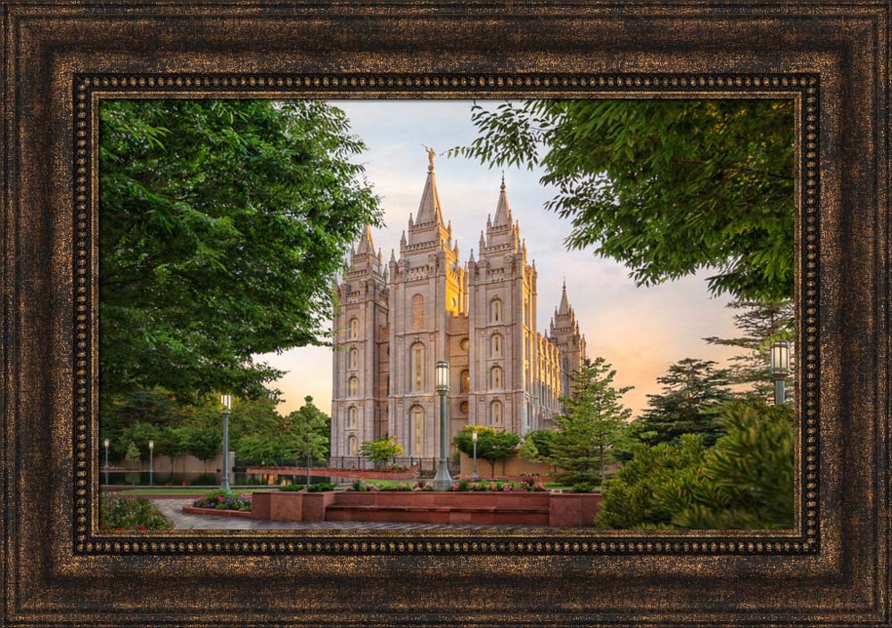 Salt Lake Temple - Calm Summer