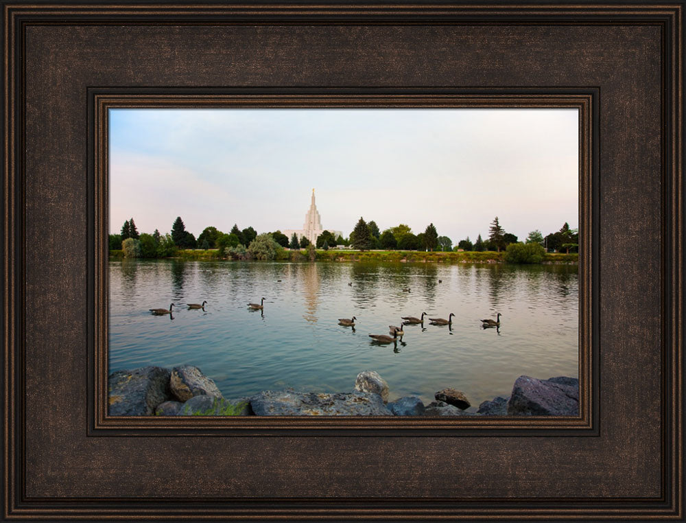 Idaho Falls Temple - River
