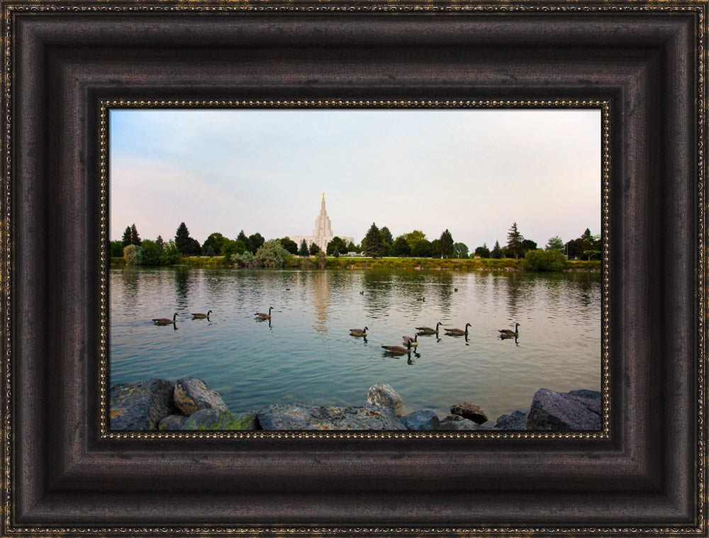 Idaho Falls Temple - River
