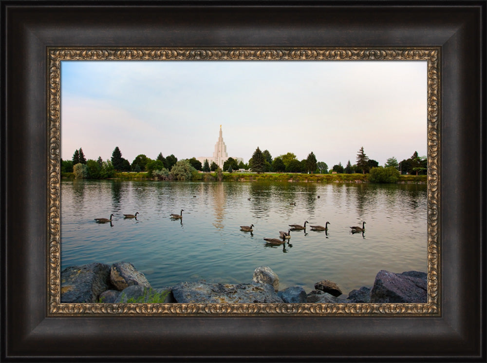 Idaho Falls Temple - River