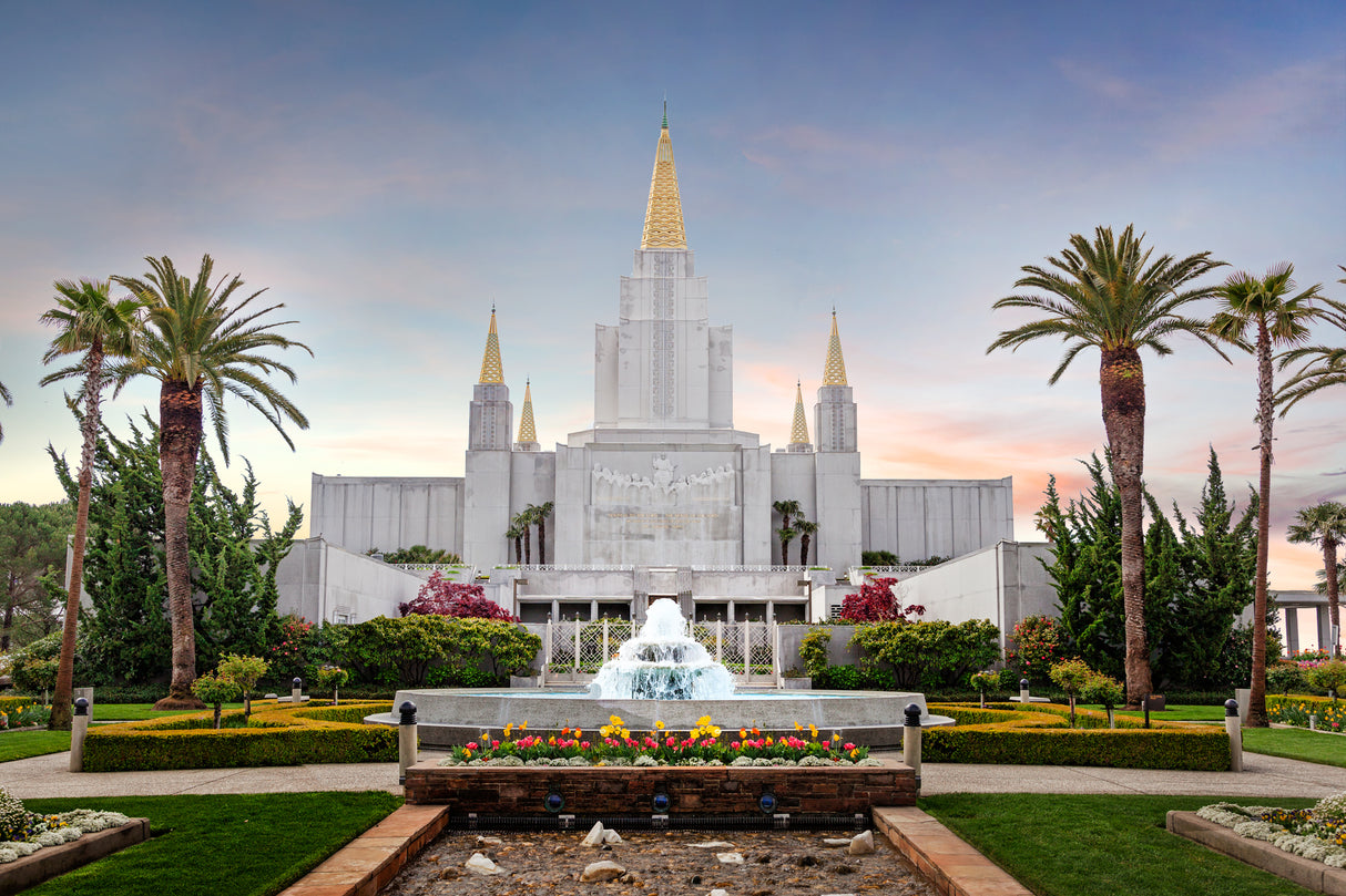 Oakland Temple - Fountains