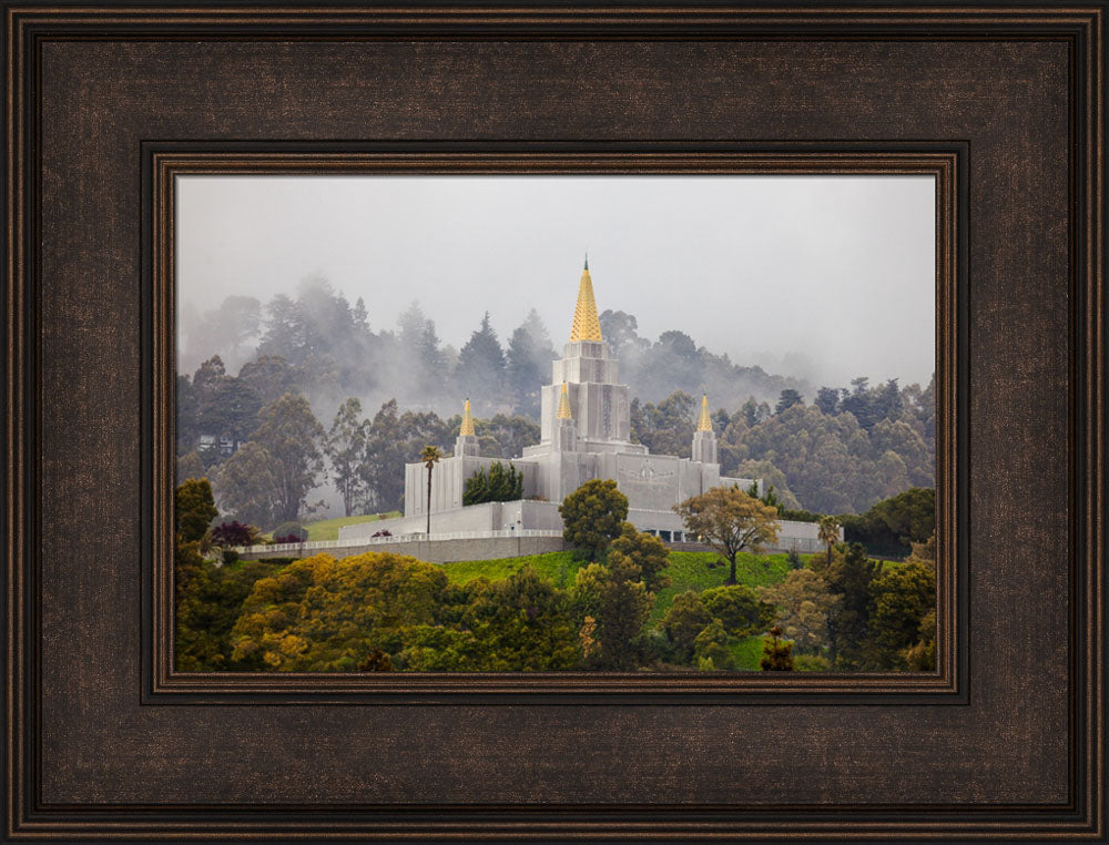 Oakland Temple - Fog