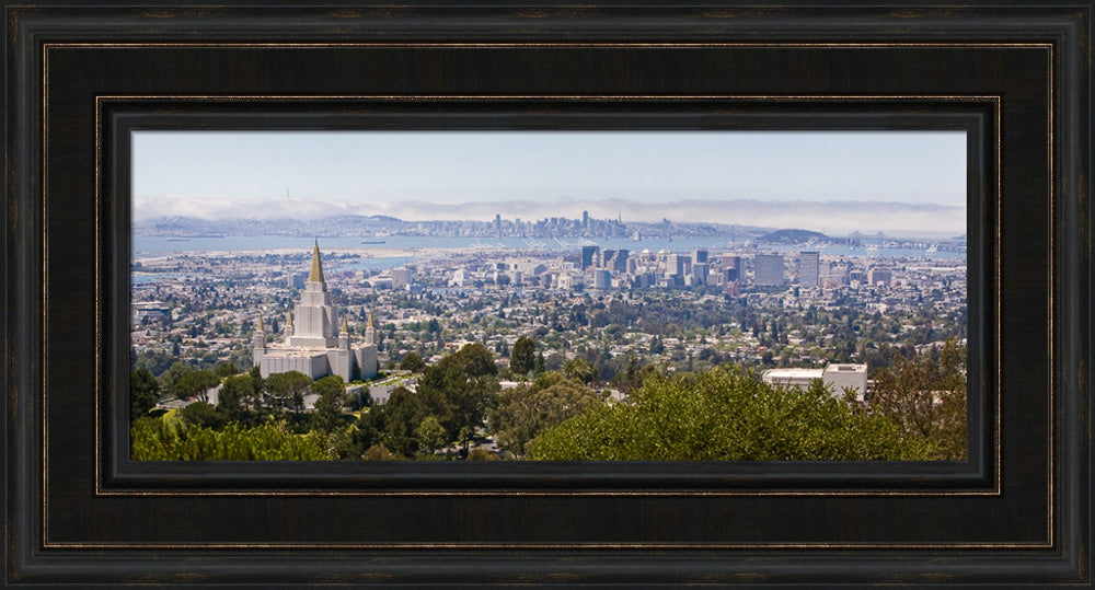 Oakland Temple - City Scape Panoramic