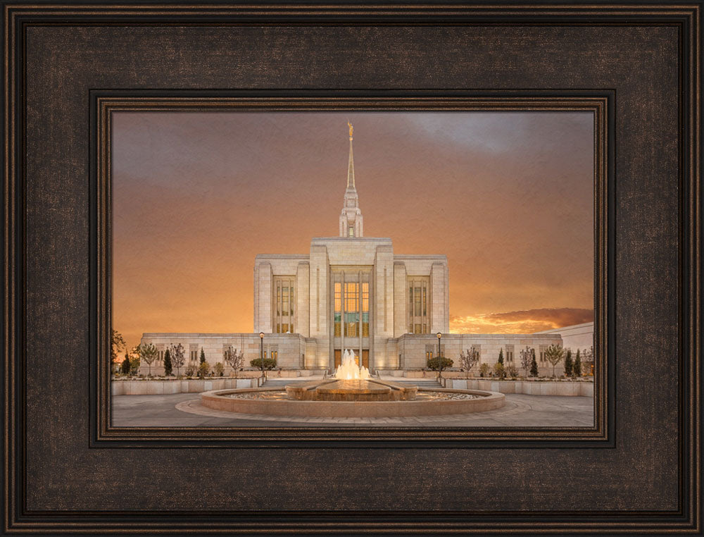 Ogden Temple - Sunset