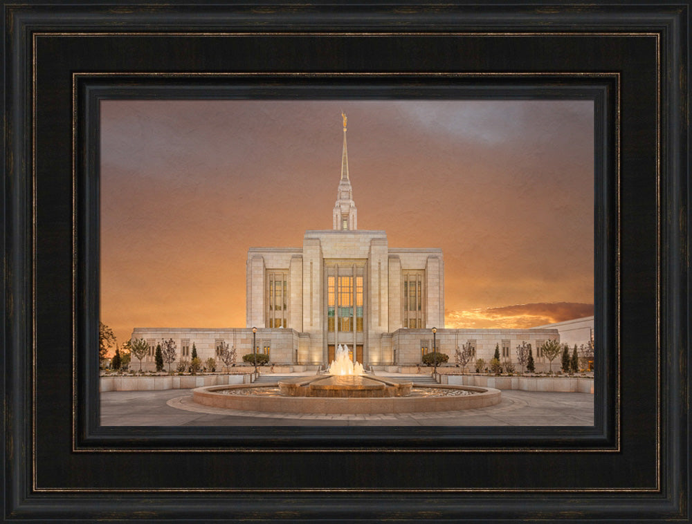 Ogden Temple - Sunset