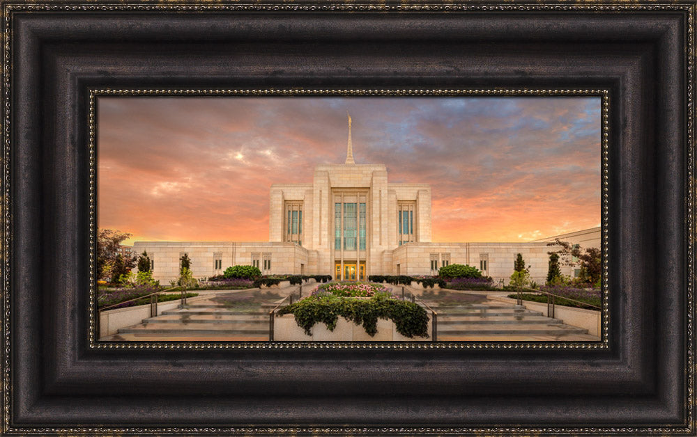 Ogden Temple - Garden Panoramic