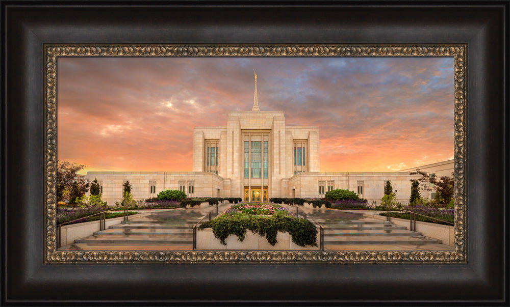 Ogden Temple - Garden Panoramic