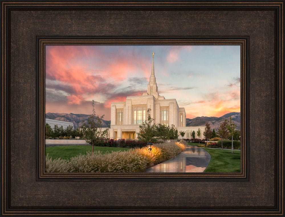 Ogden Temple - Garden Path