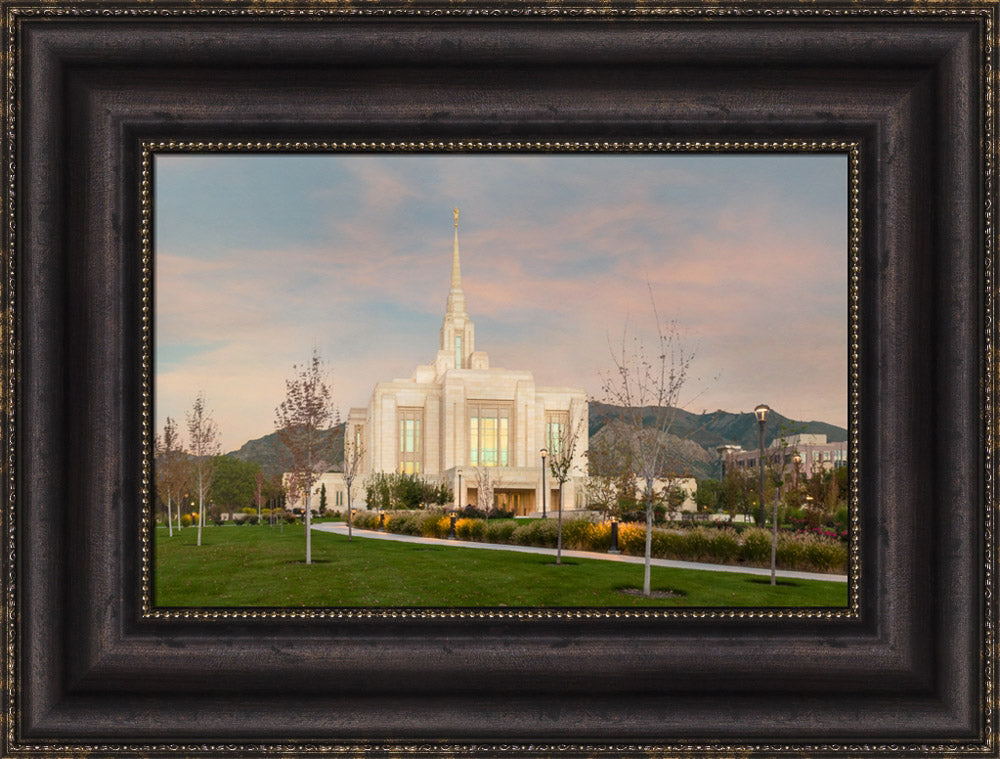 Ogden Temple - Evening Path