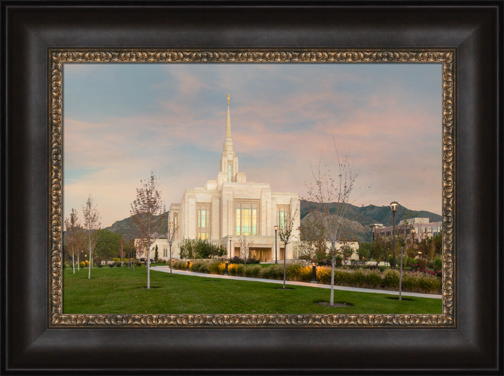 Ogden Temple - Evening Path