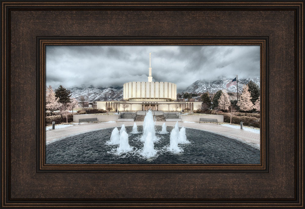 Provo Temple - Chrome Series