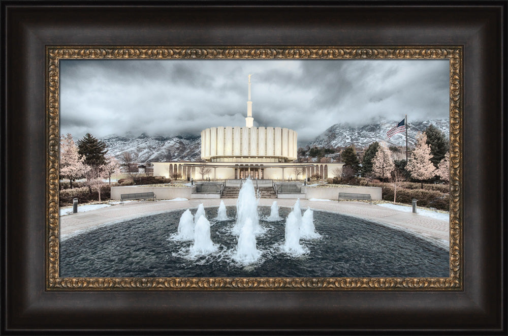Provo Temple - Chrome Series