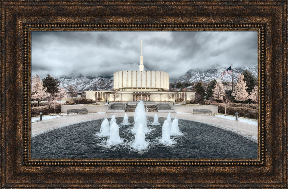 Provo Temple - Chrome Series