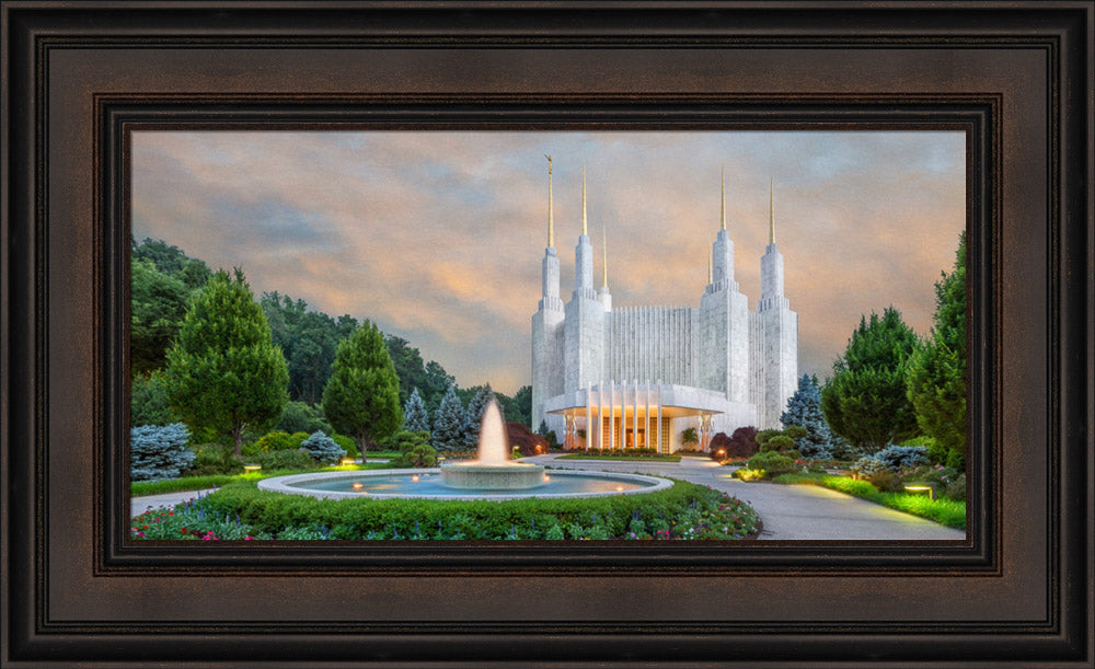 Washington DC Temple - Fountains